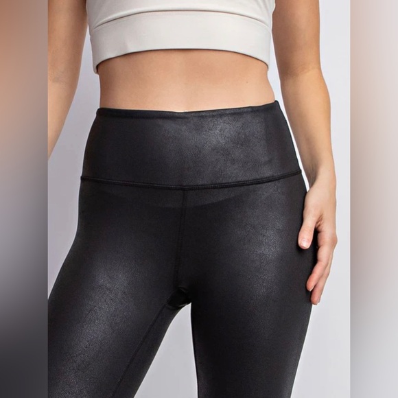 NWT - Rae Mode Faux Leather Leggings - Picture 6 of 6